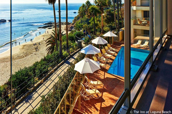 Los Angeles, The Inn at Laguna Beach, view - rondreis Amerika, opDroomreis.nu