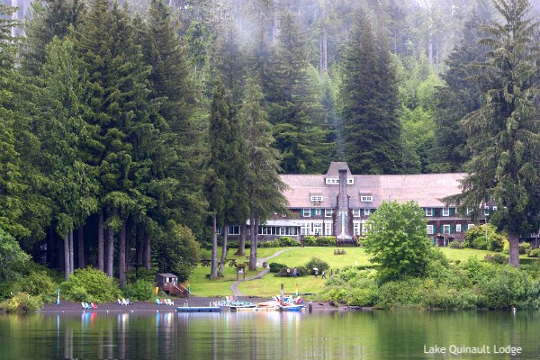 Olympic NP, Washington State - Lake Quinault Lodge - rondreis Amerika, opDroomreis.nu
