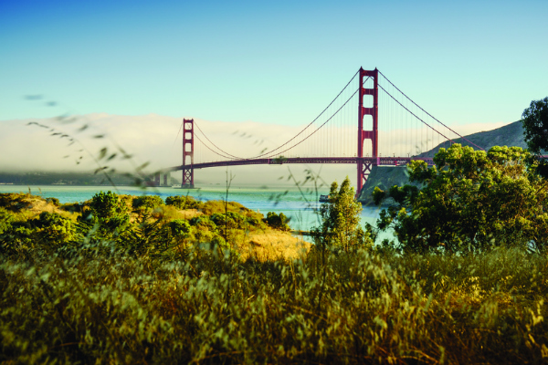 San Francisco, Golden Gate Bridge, rondreis Amerika - opDroomreis.nu