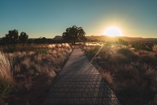 Uluru, sunrise - rondreis Australië, opDroomreis.nu
