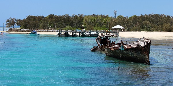 Heron Island shipwreck - rondreis Australië, opDroomreis.nu